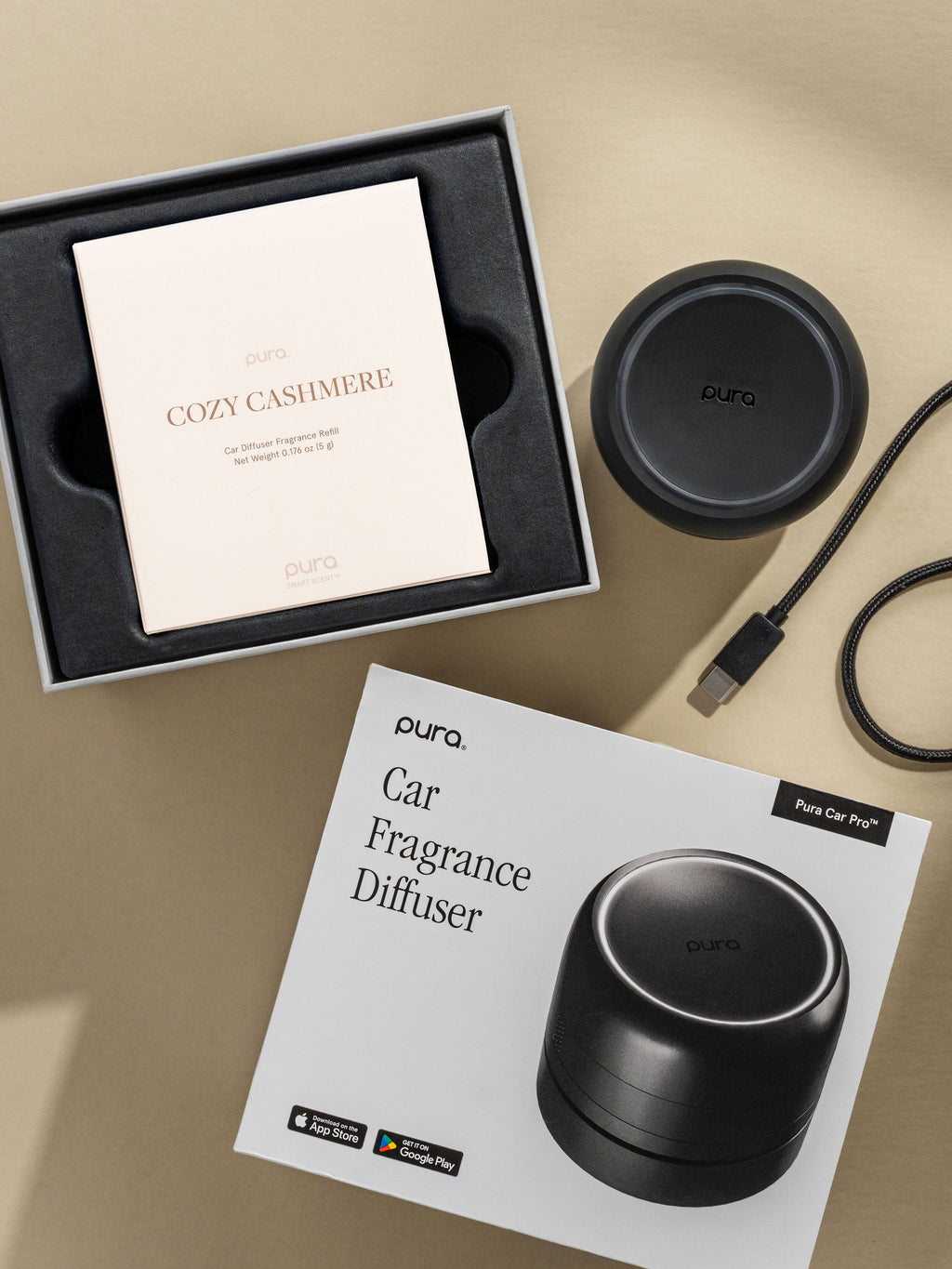 Cozy Cashmere Car Set - Cozy Fragrance Moment