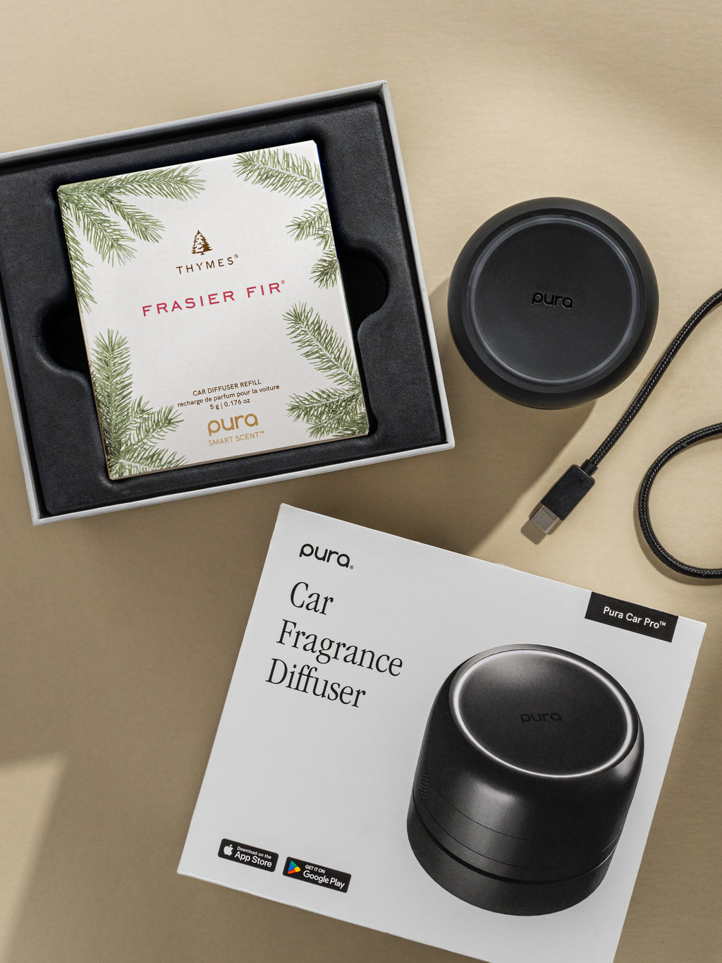 Frasier Fir Car Set - Home Scent Made Easy