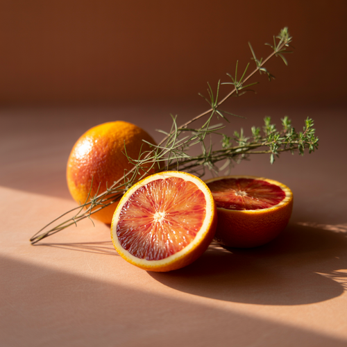 Blood Orange & Conifer - A Cozy Little Moment